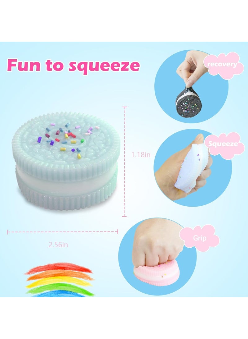 لعبة تخفيف التوتر من السيليكون، لعبة تهوية لتخفيف الضغط فائقة النعومة، مثالية للعبة الاسترخاء والتوتر والقلق، ألعاب الضغط على كرات الضغط اللزجة (عبوة من 1... - Image 3